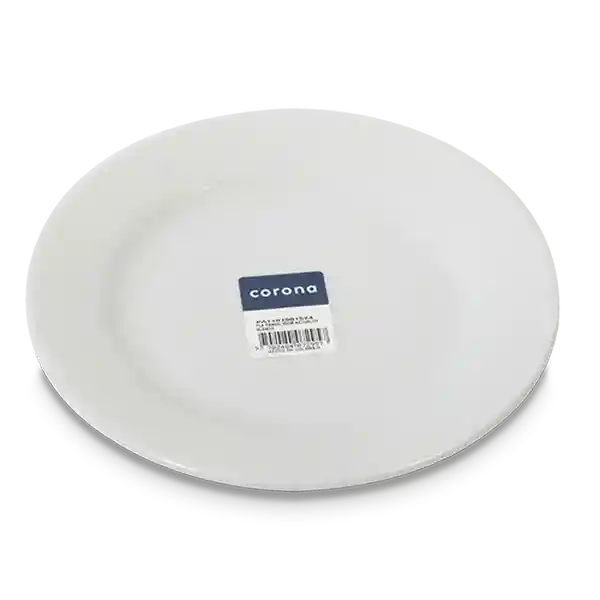 Corona Plato Actualite Pando Blanco 18 cm