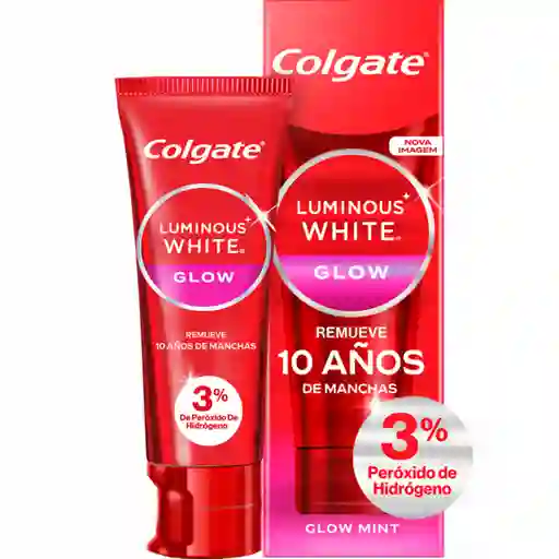 Colgate Crema Dental Blanqueadora Luminous White Glow 70 g