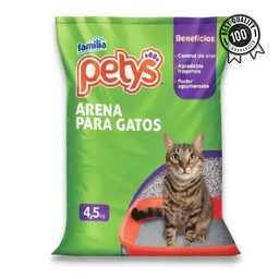 Petys Arena Sanitaria Aglomerante para Gatos