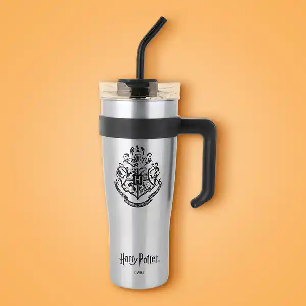 Vaso Acero Con Asa Serie Harry Potter Plateado 1 L Miniso