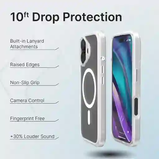 Catalyst Case Influence Con Magsafe Para iPhone 16 Transparente