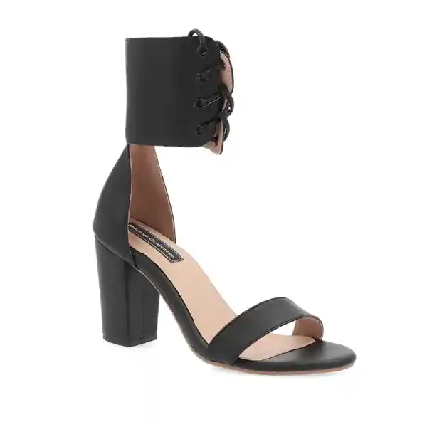 Sandalias Tacón Kyros Negro Talla 36