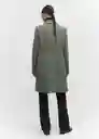 Abrigo Dali Khaki Talla 25 Mujer Mango