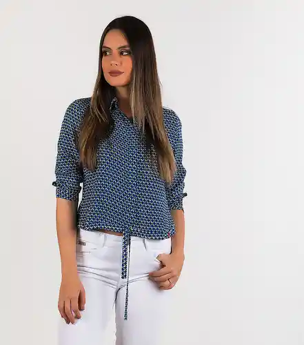 Unser Blusa Azul Talla XS 819972