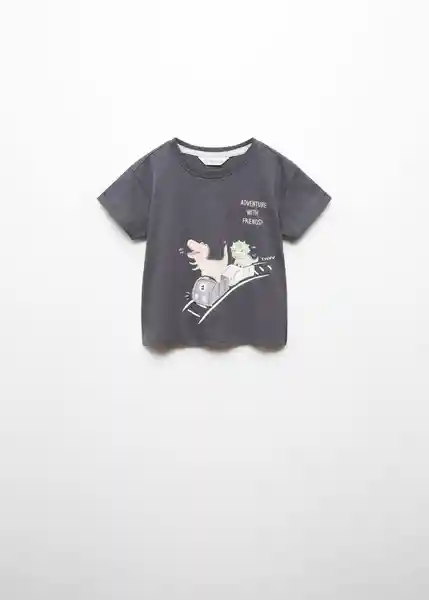 Camiseta Feria2 Antracita Talla 67 Niños Mango