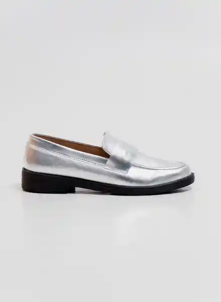 Arkitect Informal Para Mujer Mocasin Plano 38 Plata