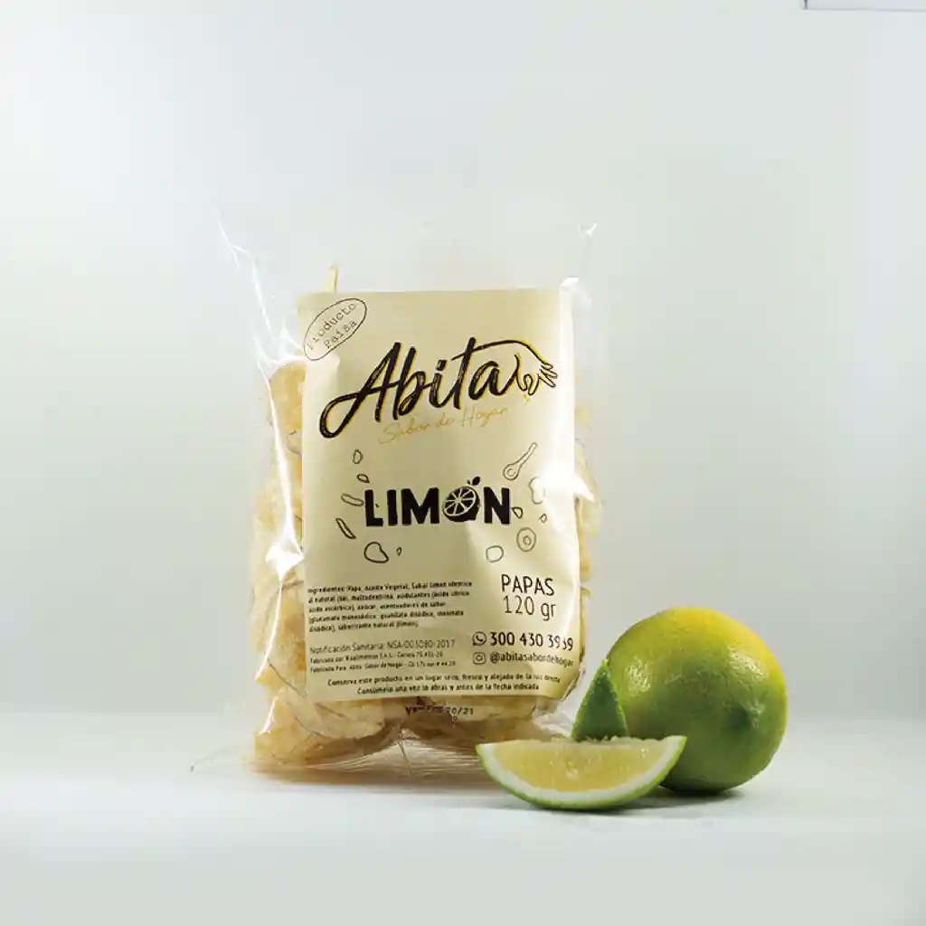 Abita Sabor De Hogar Papas Con Limón