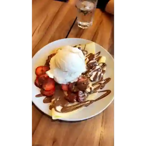 Crepes de Banano Nutella
