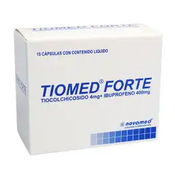 Tiomed Forte Cápsulas (4 mg / 400 mg)