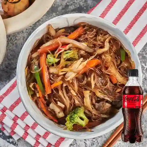 Combo Pansit Filipino + Coca Cola Sin Azúcar 400 ml