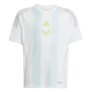 Adidas Camiseta Equipo Messi Para Fútbol Unisex Blanco Talla M