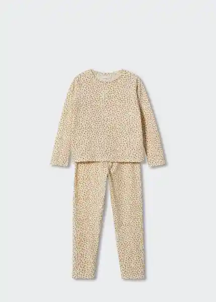 Pijama Leob Ocre Talla 66 Niñas Mango