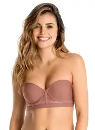 Laura Brasier Strapless Rose Talla 38B