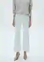 Jean Catherin Blanco Talla 32 Mujer Mango