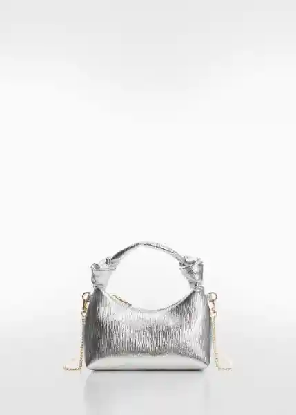 Bolso P Kenda Plata Talla 99 Mujer Mango