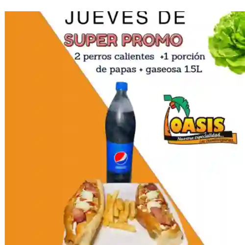 Perros Calientes Martes y Jueve de Promo