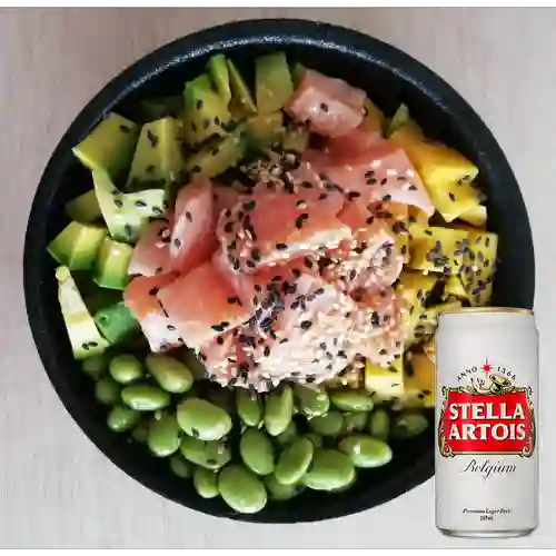 Combo Sake Sesame Bowls + Stella Artois 330 ml