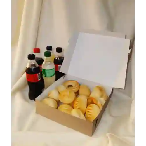 Combo familiar 5 gaseosas + 10 horneados