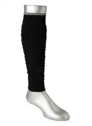 Calcetin Deportivo Largo Unica - Negro 1