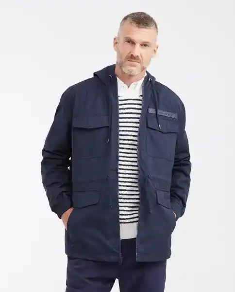Chaqueta Parka Type Azul Dark Ultraoscuro Talla M Chevignon