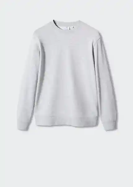 Buzo de Sudadera Nole Gris Claro Vigoré Talla XL Hombre Mango