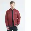 Chaqueta Bomber Hombre Rojo Oscuro Talla XL Chevignon