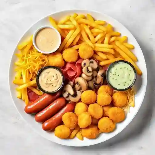 RANCHERO ESPECIAL CON CHAMPIÑON Y TOCINETA