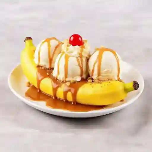Clásico banana split supremo
