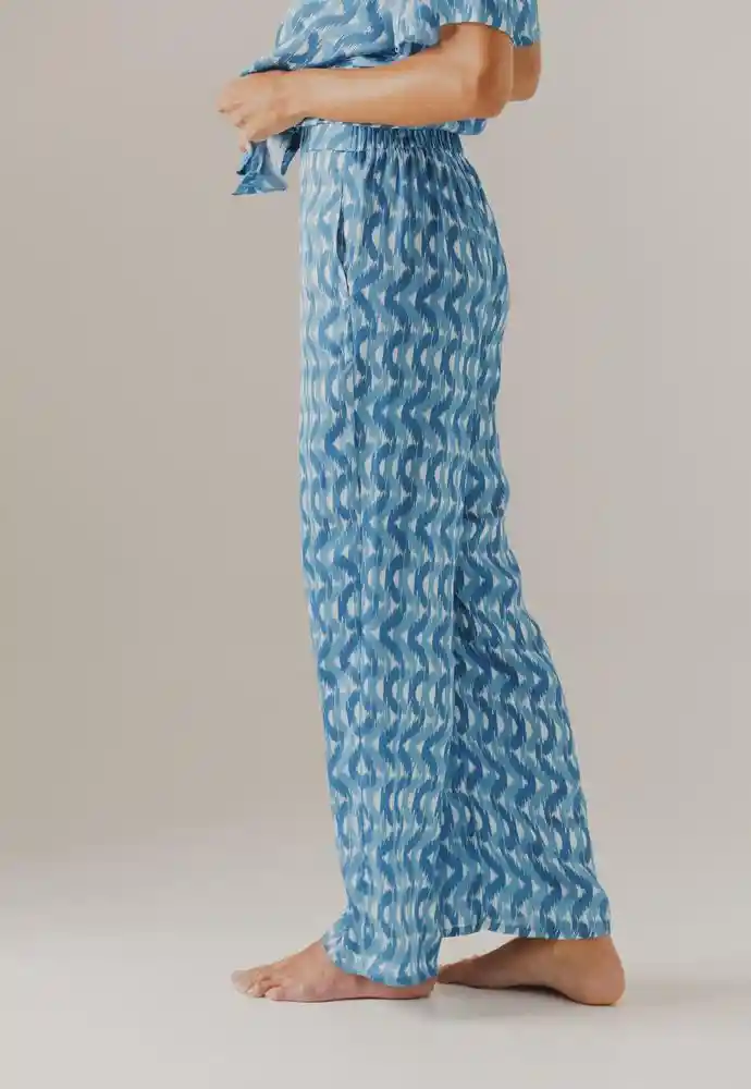 Pantalon Pijama M - Verde Azu