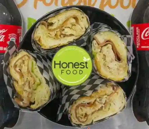 Combo 2 Emparedados de Pollo + Gaseosa 1.5L