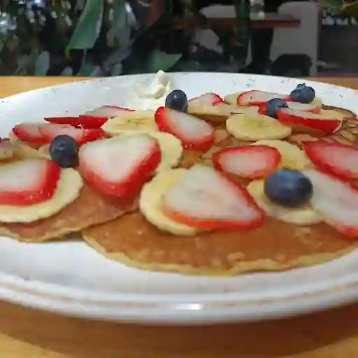 PANCAKES DE AVENA