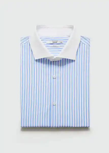 Camisa Sarria Celeste Talla XXL Hombre Mango