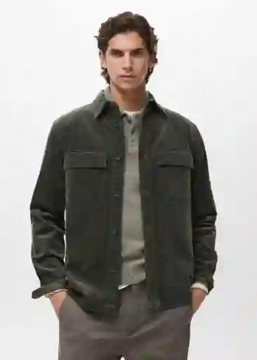 Chaqueta Baku Khaki Talla L Hombre Mango