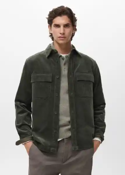 Chaqueta Baku Khaki Talla L Hombre Mango