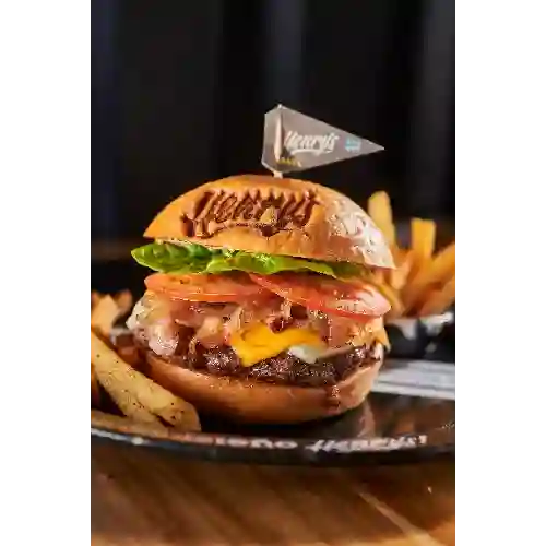Henry's Burguer + Papas Gratis