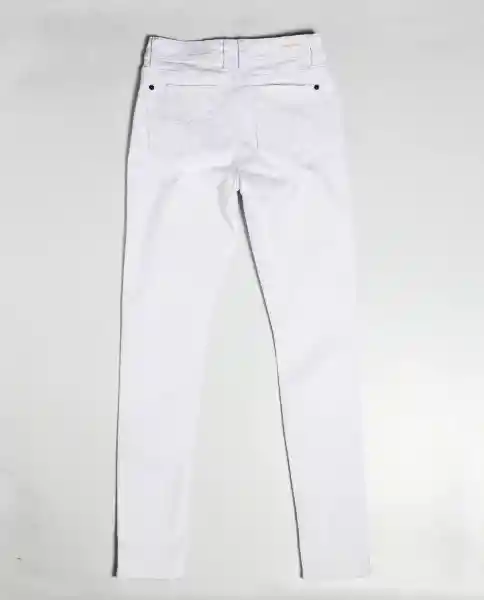 Chevignon Jean High Rise Pulse Blanco Talla 16 Sku 1111128581230