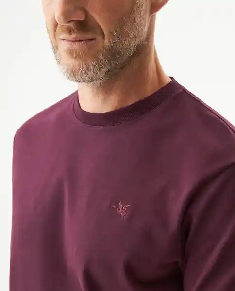 Camiseta Basic Morado Suntava Ultraoscuro M Chevignon