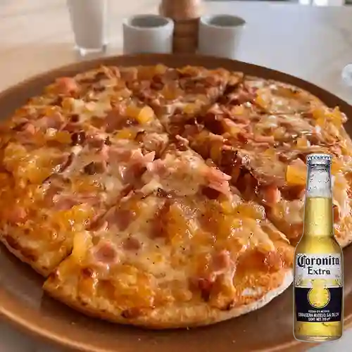 Combo Pizza Marie + Cerveza Coronita Bot. 210ml