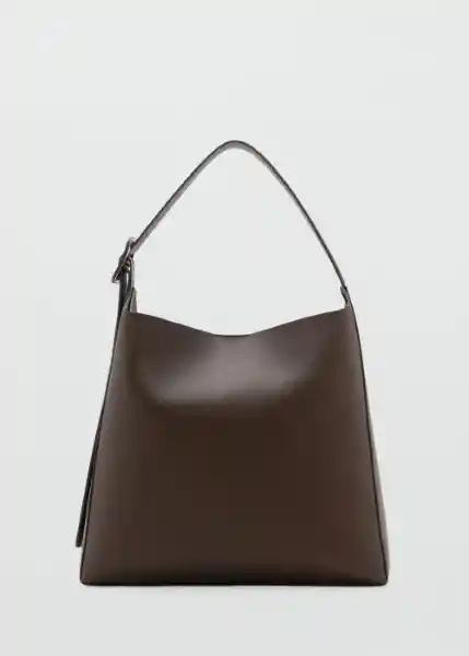 Bolso G Winnie Chocolate Talla 99 Mujer Mango