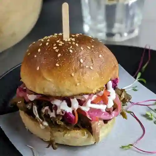 Sánduche Mechado Bbq - Combo