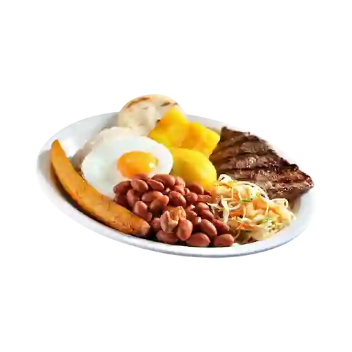 Combo Pareja de Frijol con Hígado+ Bebidas