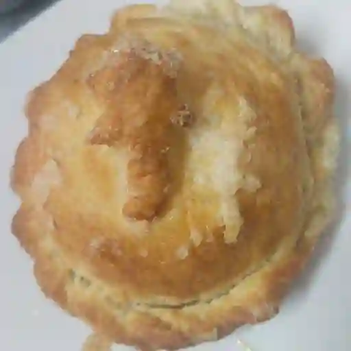 Pastel individual de manzana