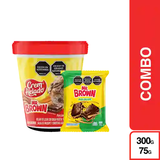 Combo Mr Brown Helado + Mr Brown Arequipe
