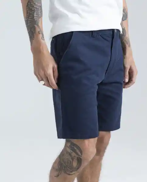 Bermuda Hombre Azul Talla 34 850D000 Americanino