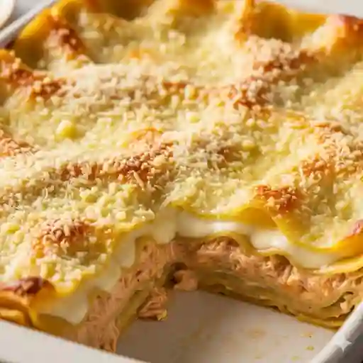 Lasaña Bianca de Pollo