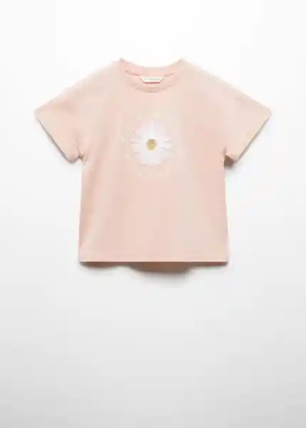 Camiseta Daisy Rosa Talla 08 Niña Mango