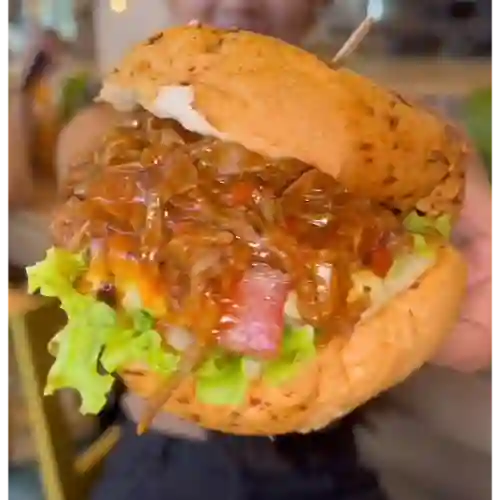 Hamburguesa Desmechada Full