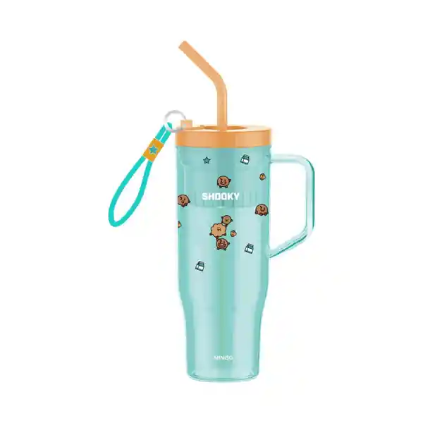Vaso Shooky Bt21 Azul 1250 mL Miniso