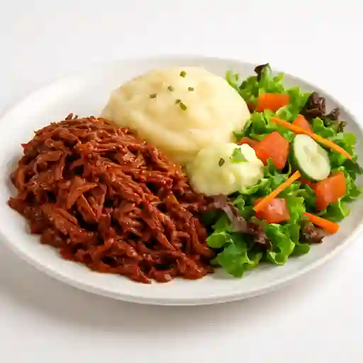 Pulled Pork con Pure