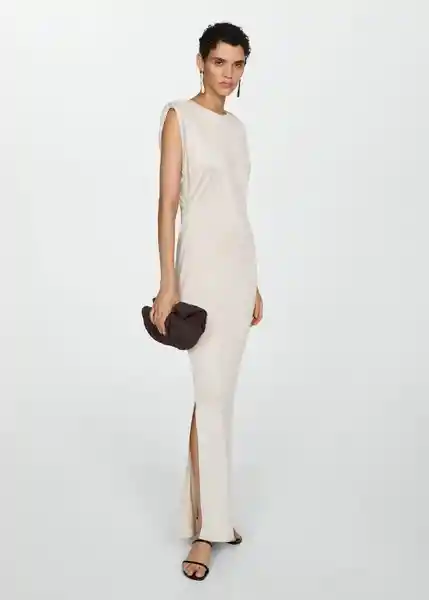 Vestido Richie-a Taupe Talla S Mujer Mango